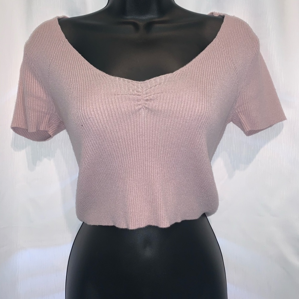Cropped LA Hearts Shirt